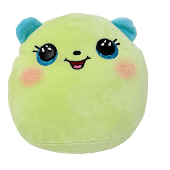 TY Squish A Boo Clover The Bear Mint Green Soft Plush Pillow Stuffed Toy 10 Inch - Picture 1 of 7